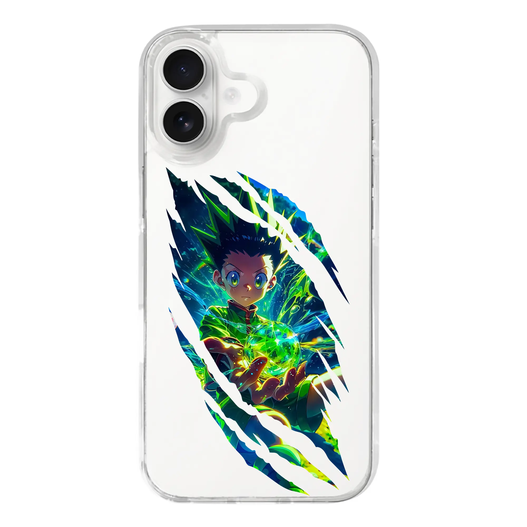 ハンター×ハンター グッズ ゴン＝フリークス - iPhone 17シリーズ 透明スマホケース – 薄型・耐衝撃・精密フィット保護カバー